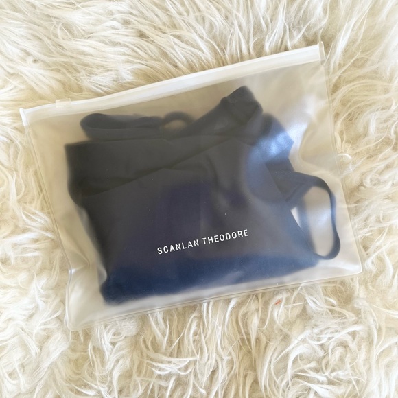 Scanlan Theodore Triangle One Piece in Navy - Picture 14 of 16